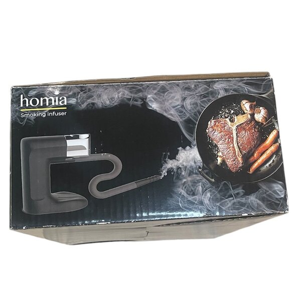 Black Food Smoker - Picture 5 of 6